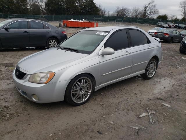 KIA SPECTRA EX 2006 with VIN KNAFE121165323862 - Photo from auction