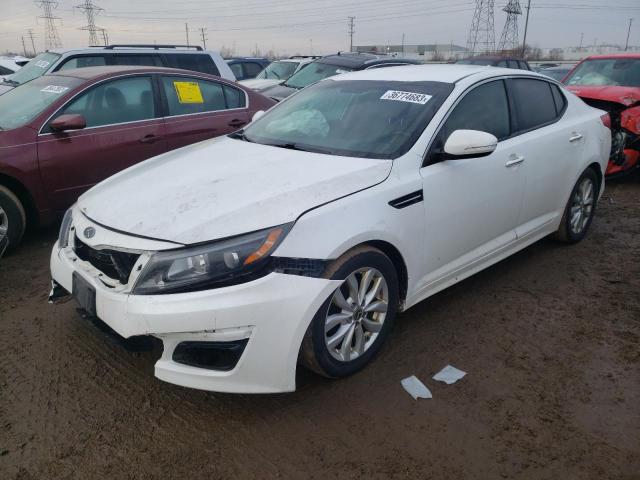 KIA OPTIMA LX 2014 with VIN 5XXGM4A75EG304419 - Photo from auction