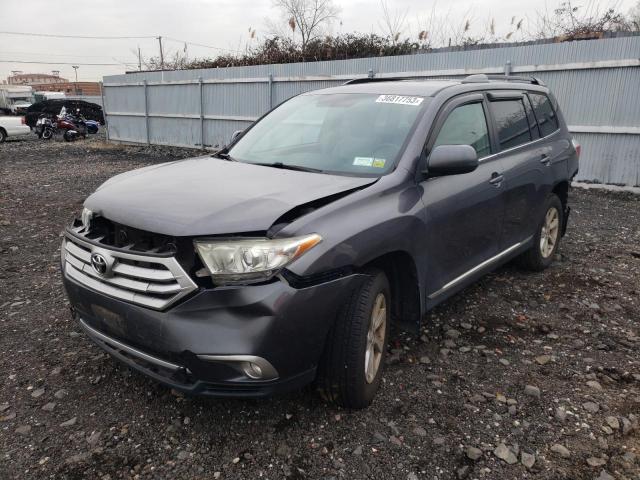 TOYOTA HIGHLANDER 2012 with VIN 5TDBK3EHXCS165333 - Photo from auction
