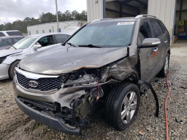 KIA SORENTO EX 2013 with VIN 5XYKU3A61DG320347 - Photo from auction