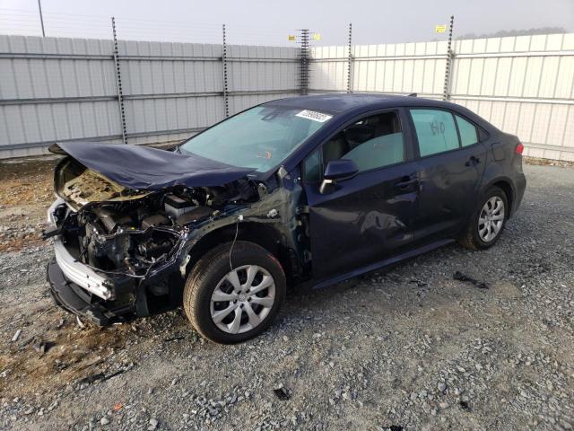 TOYOTA COROLLA LE 2022 with VIN 5YFEPMAE3NP289309 - Photo from auction
