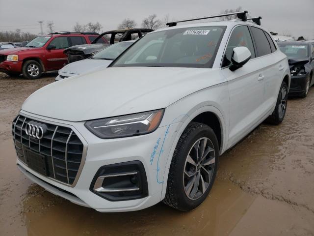 AUDI Q5 PREMIUM 2021 with VIN WA1BAAFY7M2107947 - Photo from auction