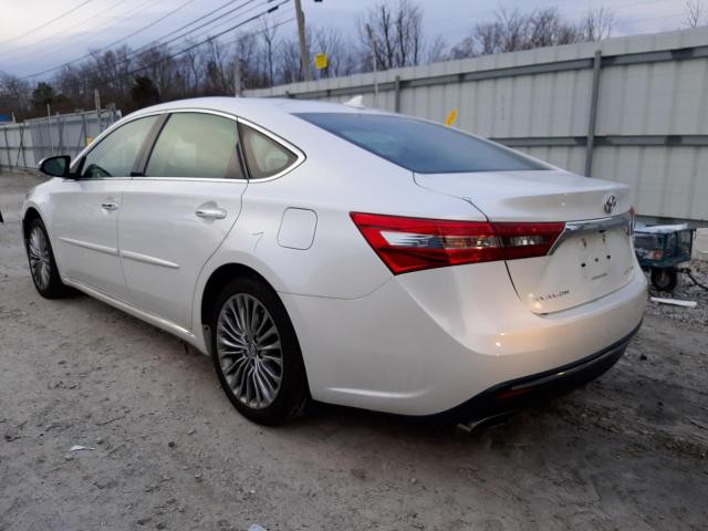 Photo 2 from auction – 2016 TOYOTA AVALON XLE with VIN 4T1BK1EB6GU233074