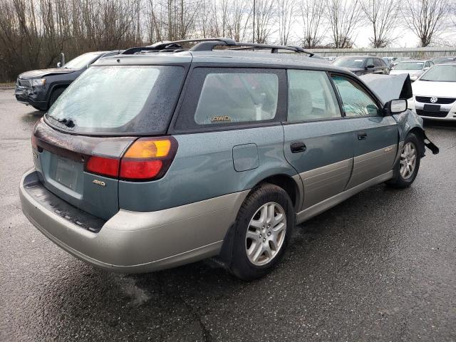 Photo 3 from auction – 2000 SUBARU LEGACY OUT with VIN 4S3BH665XY6651524
