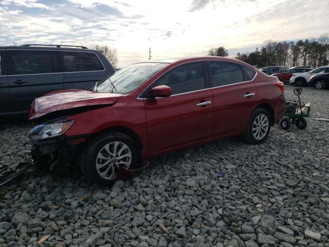NISSAN SENTRA S 2018 with VIN 3N1AB7AP3JY309765 - Photo from auction
