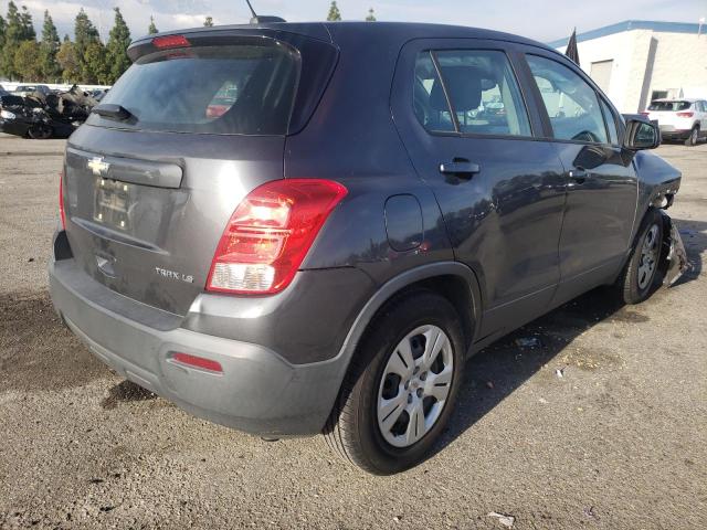 Photo 3 from auction – 2016 CHEVROLET TRAX LS with VIN 3GNCJKSB1GL264790