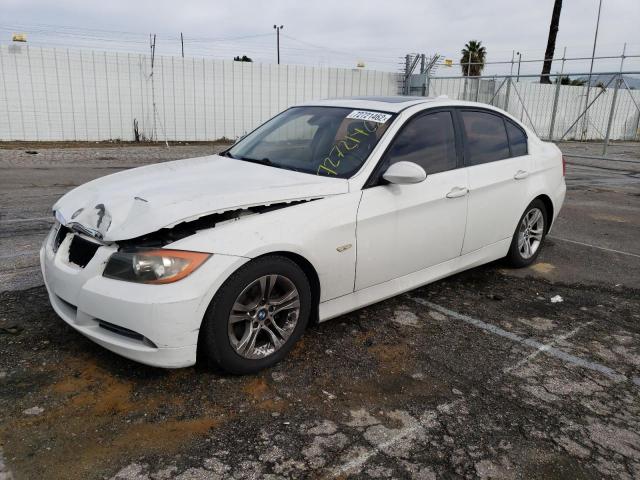 BMW 328 I 2008 with VIN WBAVA37538NL45038 - Photo from auction