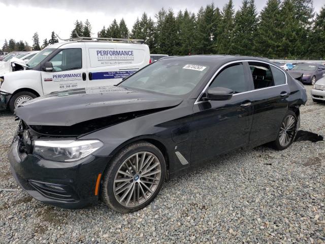 BMW 530E 2018 with VIN WBAJA9C57JB250559 - Photo from auction