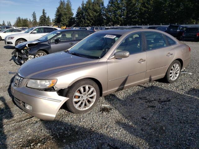 HYUNDAI AZERA SE 2008 with VIN KMHFC46F08A293016 - Photo from auction