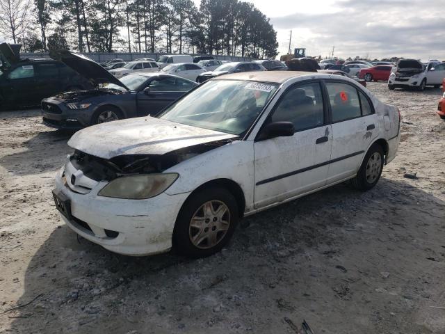 HONDA CIVIC DX 2004 with VIN 2HGES15124H531940 - Photo from auction