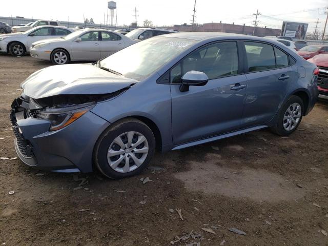 TOYOTA COROLLA LE 2022 with VIN JTDEPMAEXN3004565 - Photo from auction