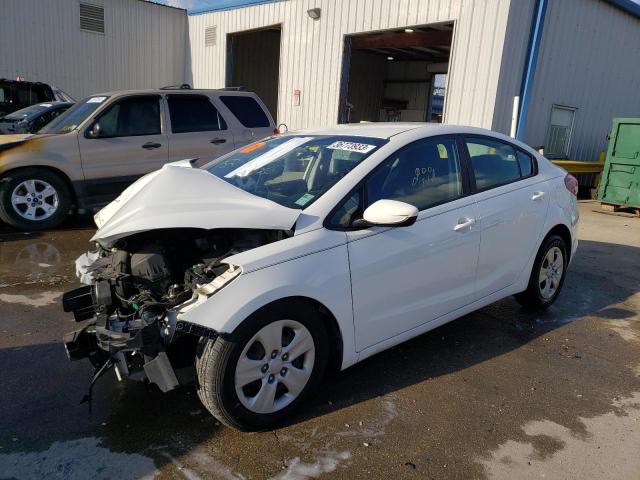 KIA FORTE LX 2017 with VIN 3KPFK4A70HE083231 - Photo from auction