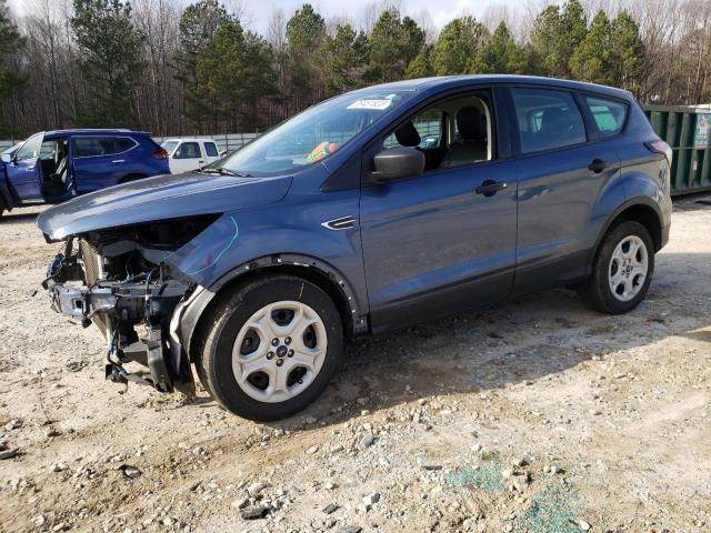 FORD ESCAPE S 2018 with VIN 1FMCU0F72JUC66972 - Photo from auction