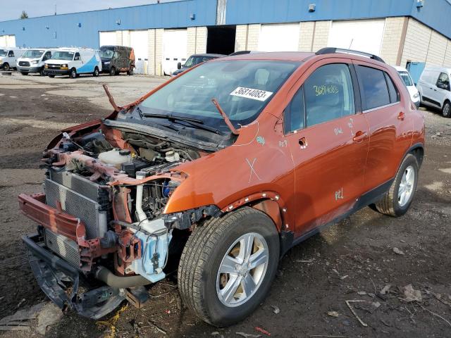 CHEVROLET TRAX 1LT 2016 with VIN KL7CJLSB0GB653563 - Photo from auction