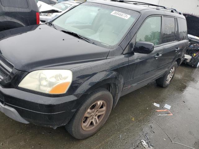 HONDA PILOT EXL 2004 with VIN 2HKYF18534H531225 - Photo from auction
