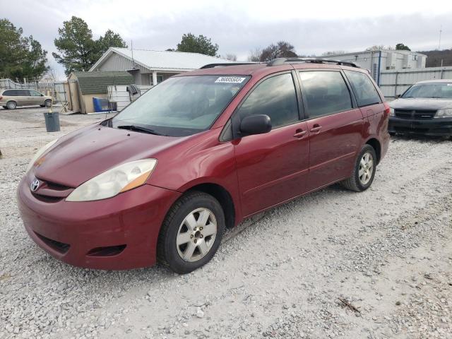 TOYOTA SIENNA CE 2008 with VIN 5TDZK23C38S101898 - Photo from auction