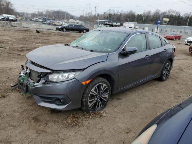 HONDA CIVIC EXL 2017 with VIN 2HGFC1F73HH641499 - Photo from auction