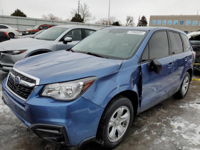 SUBARU FORESTER 2 2018 with VIN JF2SJAAC4JH582595 - Photo from auction