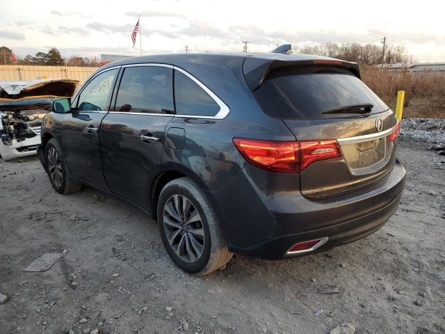 Photo 2 from auction – 2014 ACURA MDX TECHNO with VIN 5FRYD3H43EB013543