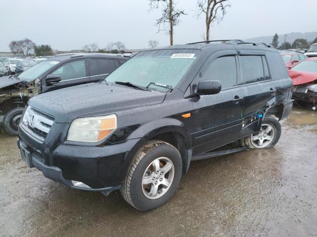 HONDA PILOT EX 2006 with VIN 5FNYF28776B020982 - Photo from auction