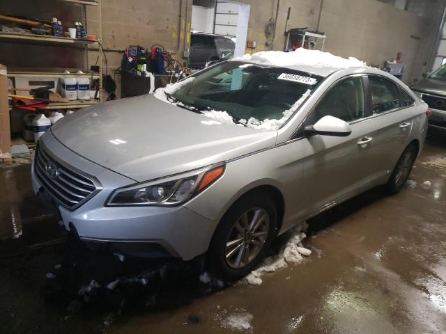 HYUNDAI SONATA SE 2016 with VIN 5NPE24AF2GH299899 - Photo from auction