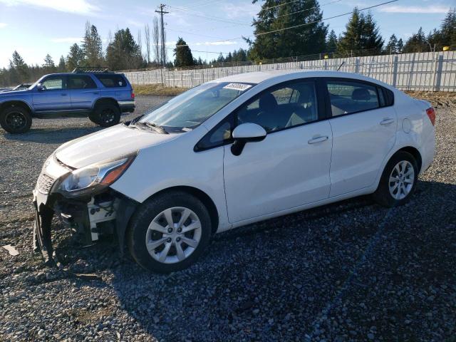 KIA RIO LX 2013 with VIN KNADM4A31D6125062 - Photo from auction