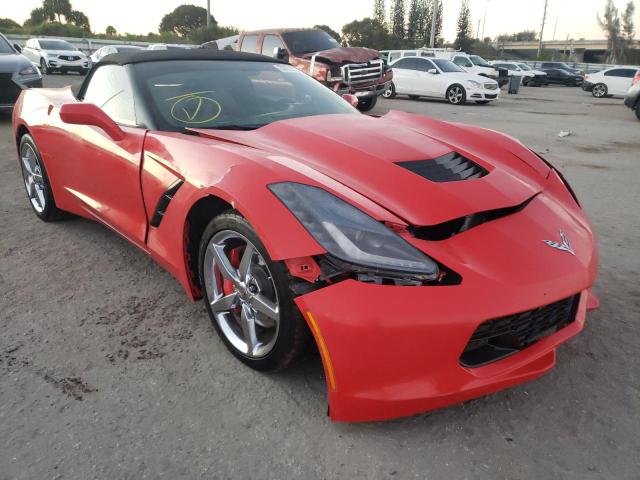 Photo 4 from auction – 2014 CHEVROLET CORVETTE S with VIN 1G1YF3D71E5113355