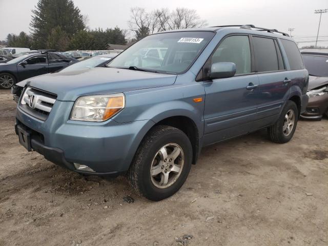 HONDA PILOT EXL 2008 with VIN 5FNYF18558B024833 - Photo from auction
