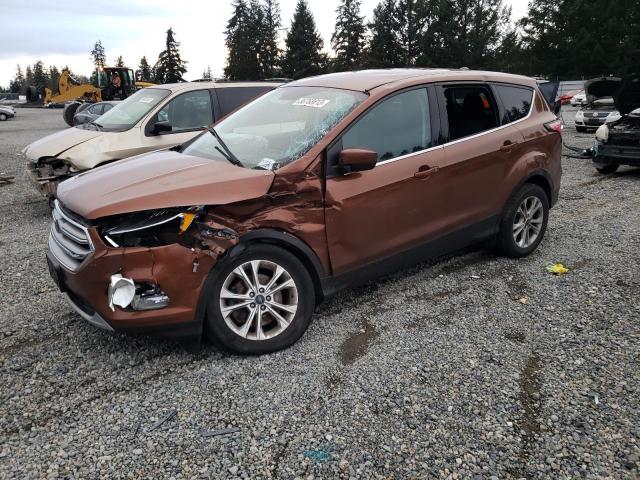 FORD ESCAPE SE 2017 with VIN 1FMCU9GD2HUD90601 - Photo from auction