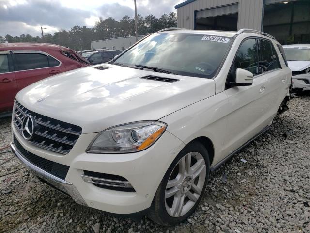 MERCEDES-BENZ ML 350 2014 with VIN 4JGDA5JB7EA372203 - Photo from auction