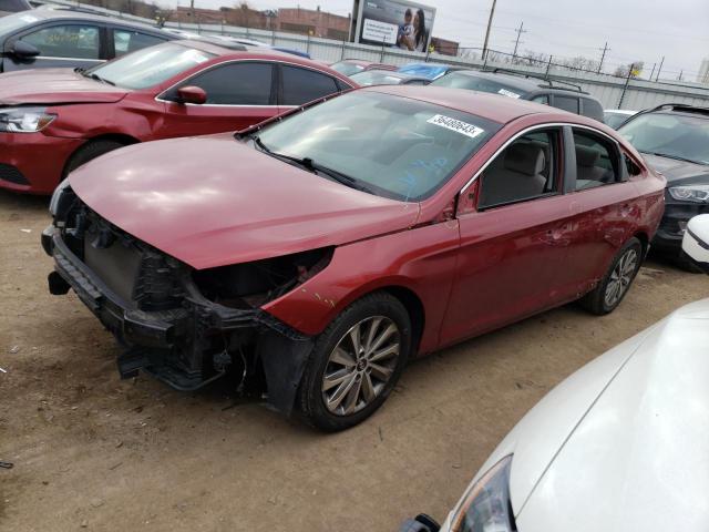 HYUNDAI SONATA SPO 2016 with VIN 5NPE34AF0GH388934 - Photo from auction