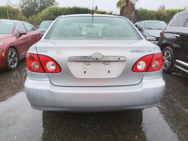 Photo 6 from auction – 2006 TOYOTA COROLLA CE with VIN JTDBR32E960092758