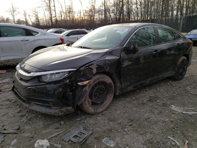 HONDA CIVIC LX 2017 with VIN 2HGFC2F57HH529387 - Photo from auction