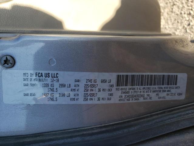 Photo 14 from auction – 2019 DODGE GRAND CARA with VIN 2C4RDGBG4KR623452