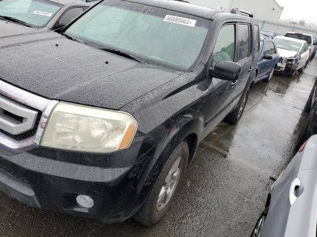 HONDA PILOT EX 2009 with VIN 5FNYF38499B021177 - Photo from auction