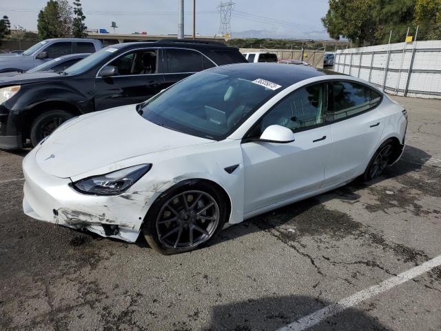 TESLA MODEL 3 2021 with VIN 5YJ3E1EB7MF067460 - Photo from auction