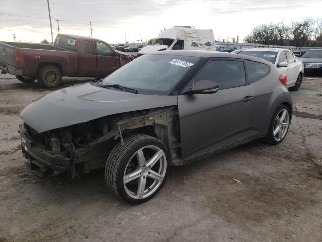 HYUNDAI VELOSTER T 2014 with VIN KMHTC6AE1EU209423 - Photo from auction