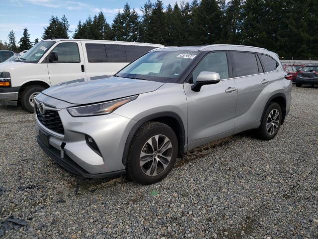 TOYOTA HIGHLANDER 2021 with VIN 5TDGZRBH5MS070964 - Photo from auction