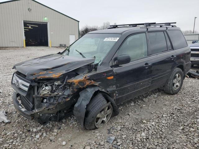 HONDA PILOT EXL 2007 with VIN 5FNYF28727B011009 - Photo from auction