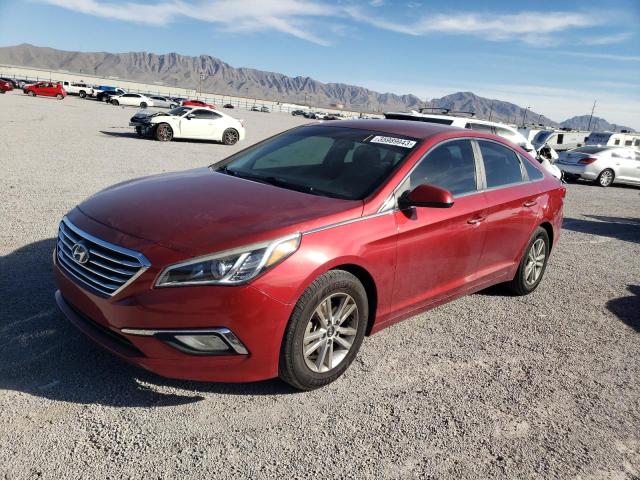 HYUNDAI SONATA SE 2016 with VIN 5NPE24AF1GH291373 - Photo from auction