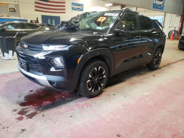 CHEVROLET TRAILBLAZE 2022 with VIN KL79MRSL7NB057229 - Photo from auction