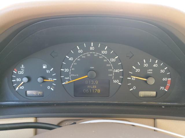 Photo 9 from auction – 2002 MERCEDES-BENZ E320 with VIN WDBJF65J42B443264