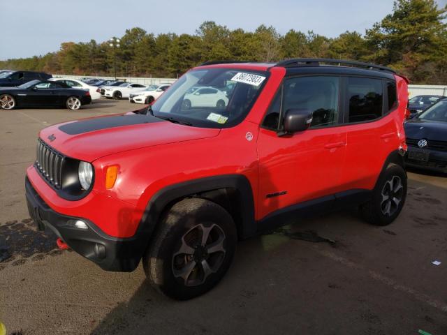 JEEP RENEGADE T 2021 with VIN ZACNJDC17MPM25307 - Photo from auction