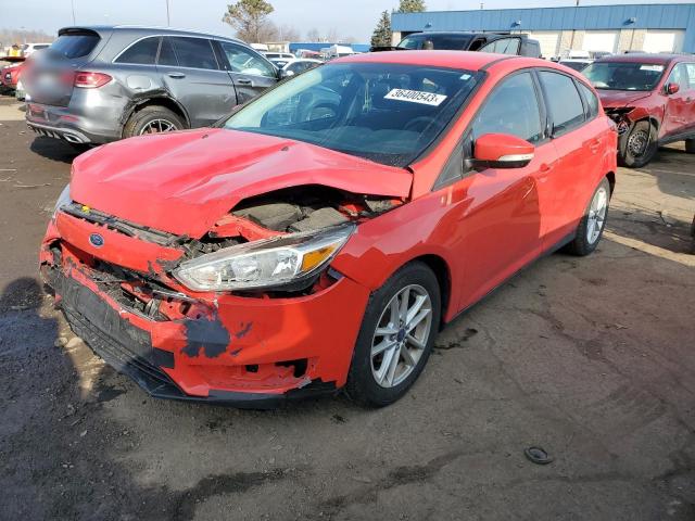 FORD FOCUS SE 2016 with VIN 1FADP3K22GL263411 - Photo from auction