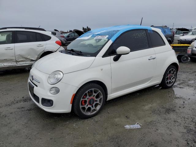 FIAT 500 SPORT 2015 مع رقم تعريف المركبة 3C3CFFBRXFT558741 - صورة من المزاد