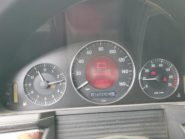 Photo 9 from auction – 2005 MERCEDES-BENZ E 320 with VIN WDBUF65J05A671429