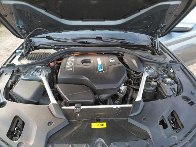 Photo 11 from auction – 2019 BMW 530E with VIN WBAJA9C51KB399003