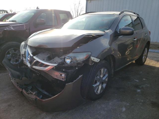 NISSAN MURANO S 2011 with VIN JN8AZ1MW2BW170332 - Photo from auction