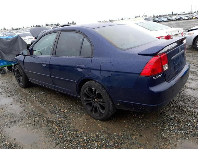 Photo 2 from auction – 2003 HONDA CIVIC EX with VIN JHMES26733S000565