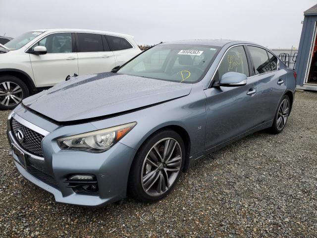 Photo 1 from auction – 2014 INFINITI Q50 BASE with VIN JN1BV7AP0EM679611